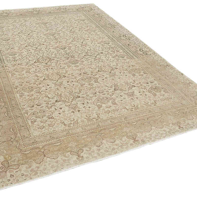 El Dokuma Vintage Halı - 201 cm x 291 cm - K0075719