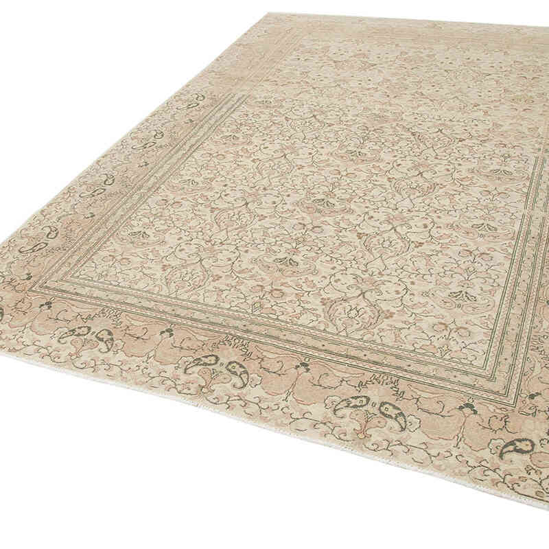El Dokuma Vintage Halı - 201 cm x 291 cm - K0075719