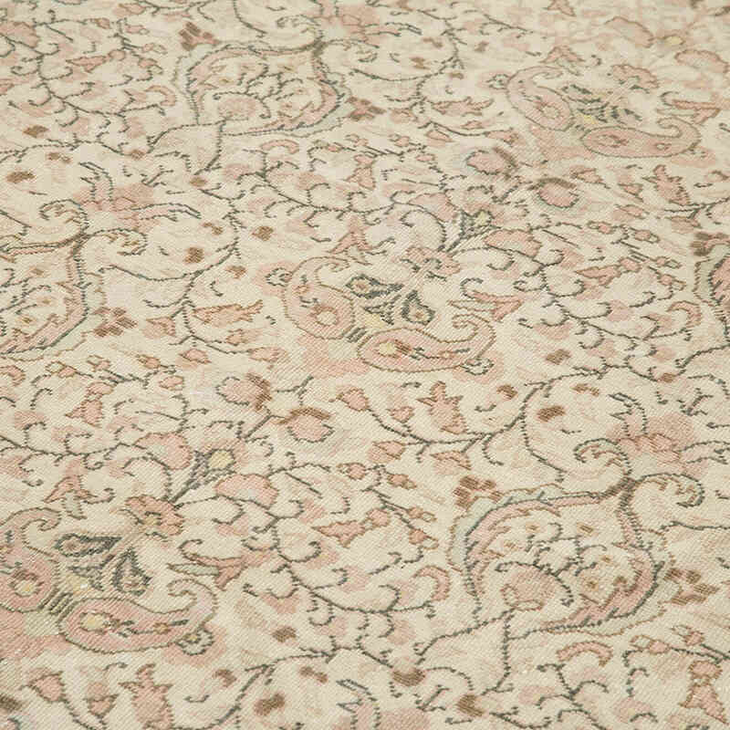 El Dokuma Vintage Halı - 201 cm x 291 cm - K0075719