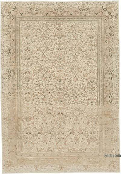 El Dokuma Vintage Halı - 201 cm x 291 cm