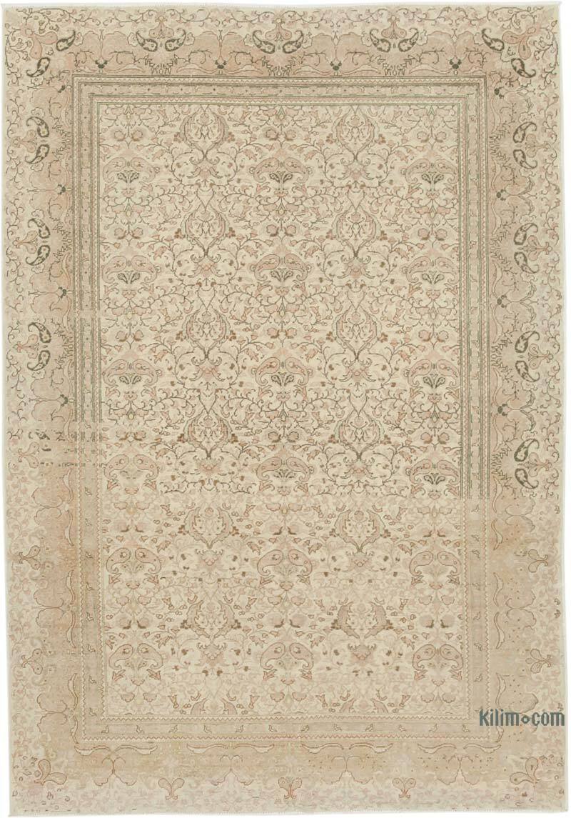 El Dokuma Vintage Halı - 201 cm x 291 cm - K0075719