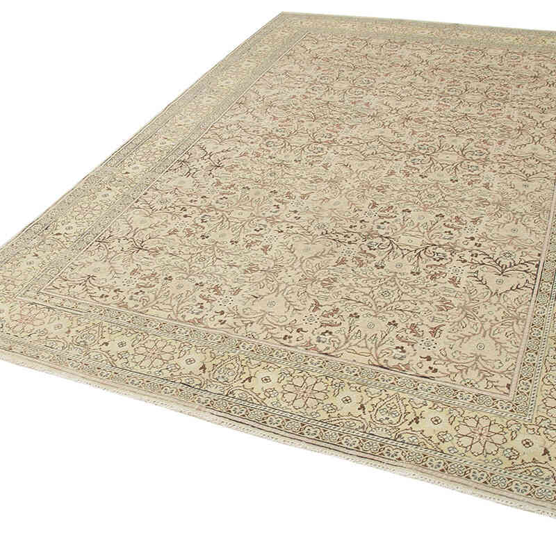 Alfombra Vintage Turca Anudada a Mano - 195 cm x 285 cm - K0075720