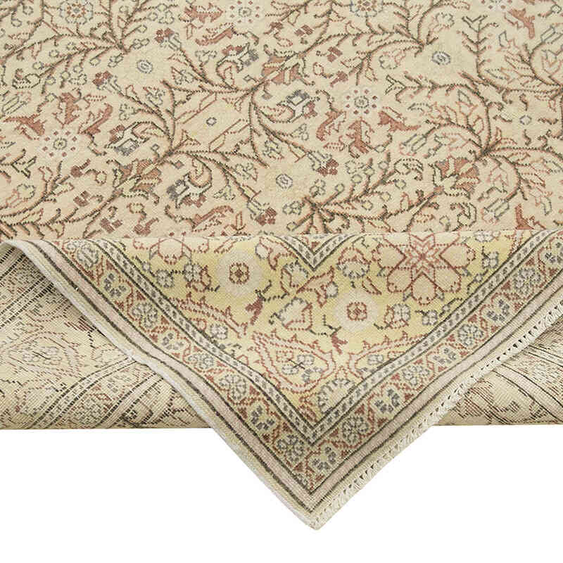 Alfombra Vintage Turca Anudada a Mano - 195 cm x 285 cm - K0075720