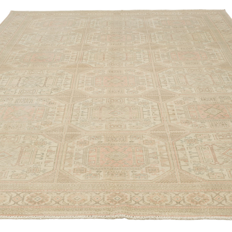 El Dokuma Vintage Halı - 198 cm x 286 cm - K0075722