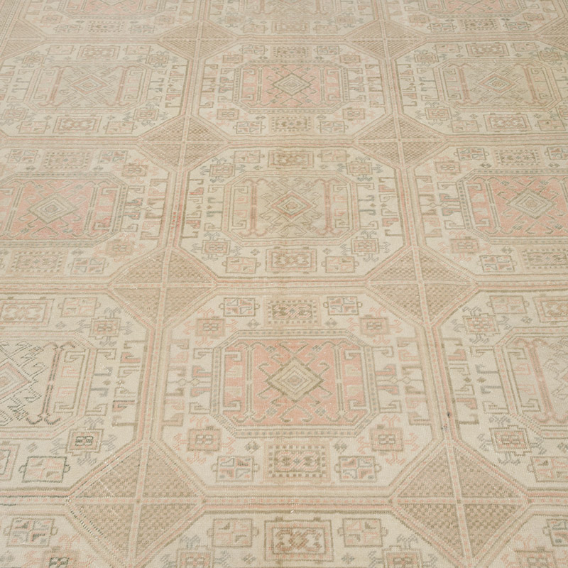 El Dokuma Vintage Halı - 198 cm x 286 cm - K0075722