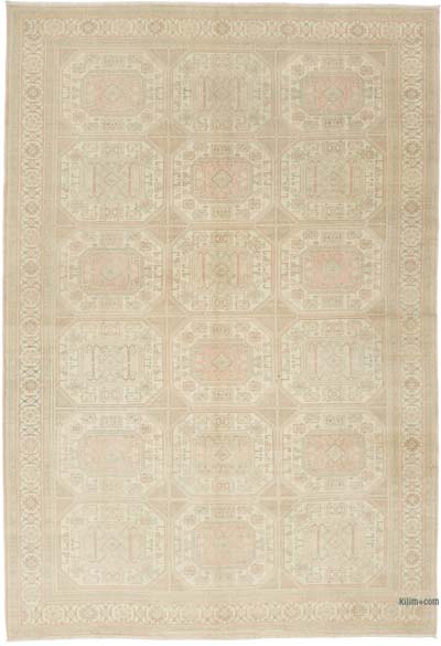 El Dokuma Vintage Halı - 198 cm x 286 cm