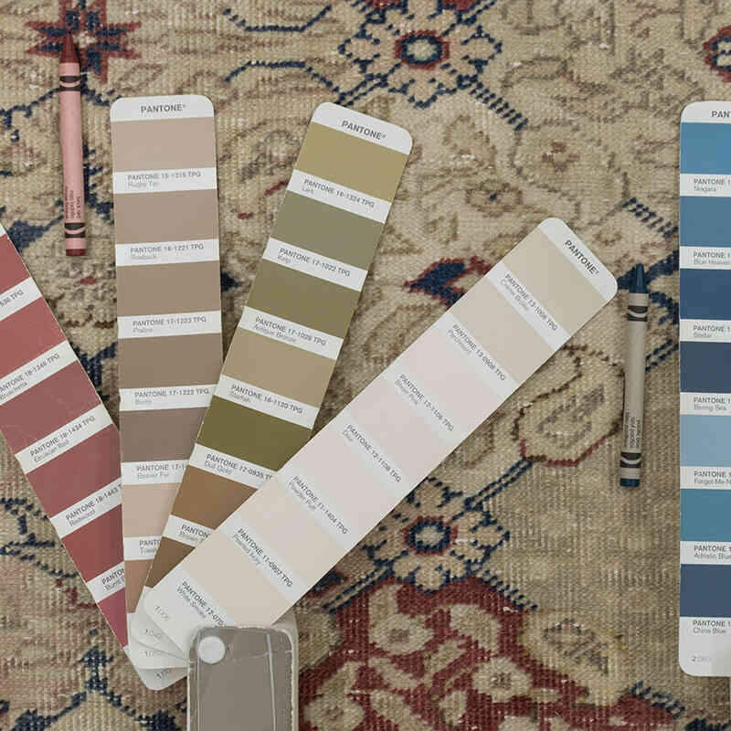 El Dokuma Vintage Halı - 256 cm x 348 cm - K0075727