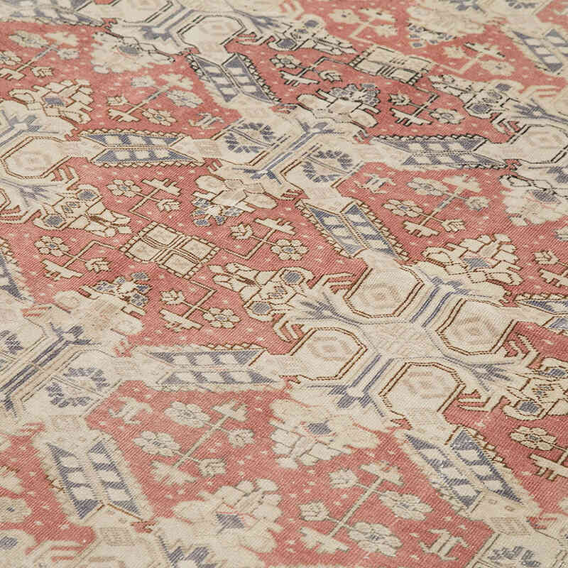 El Dokuma Vintage Halı - 253 cm x 338 cm - K0075728