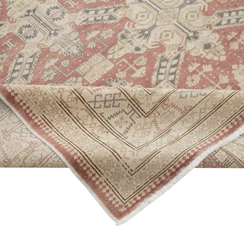 El Dokuma Vintage Halı - 253 cm x 338 cm - K0075728