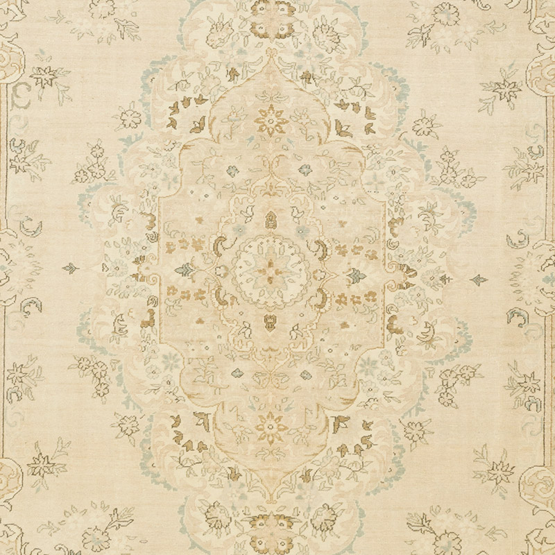 Alfombra Oriental Vintage Anudada a Mano - 215 cm x 327 cm - K0075731