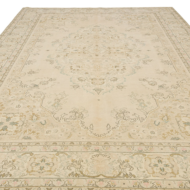 Alfombra Oriental Vintage Anudada a Mano - 215 cm x 327 cm - K0075731