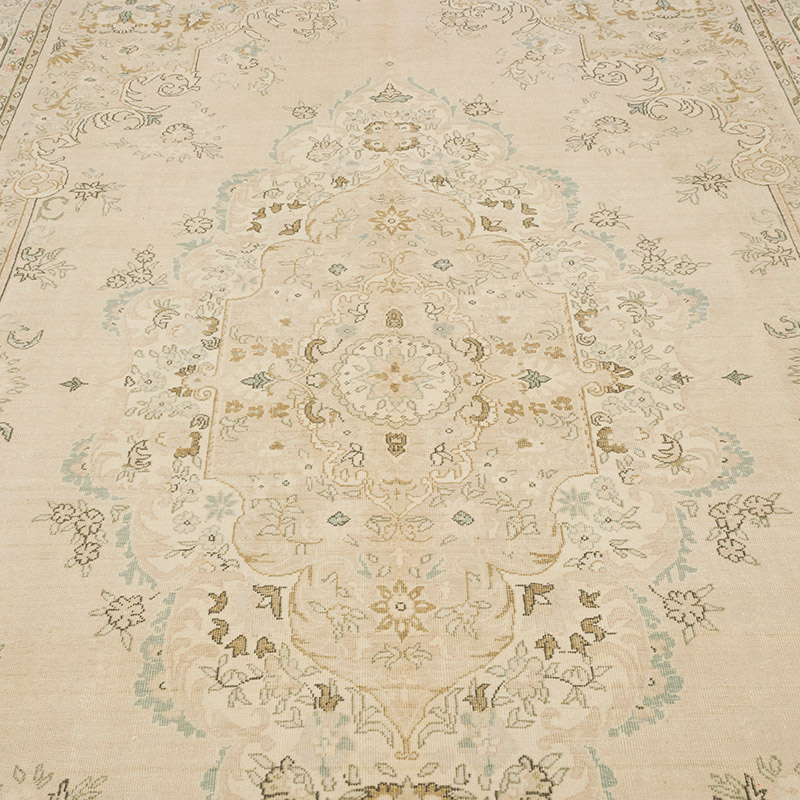 Alfombra Oriental Vintage Anudada a Mano - 215 cm x 327 cm - K0075731