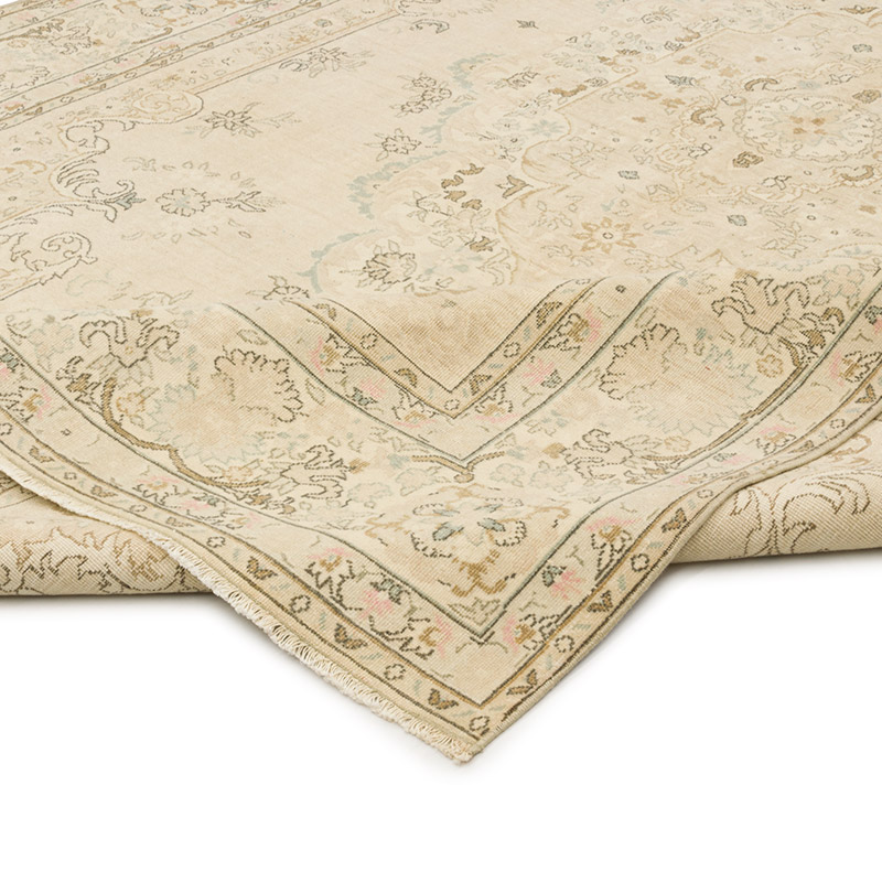 Alfombra Oriental Vintage Anudada a Mano - 215 cm x 327 cm - K0075731