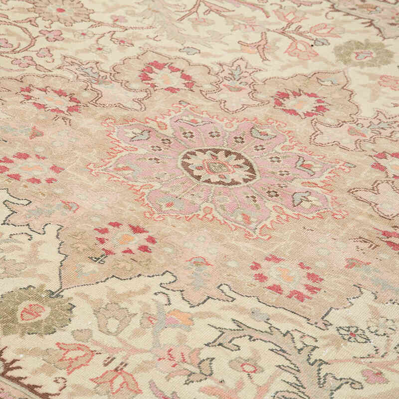Vintage Hand-Knotted Oriental Rug - 7' 9" x 12' 2" (93" x 146") - K0075734