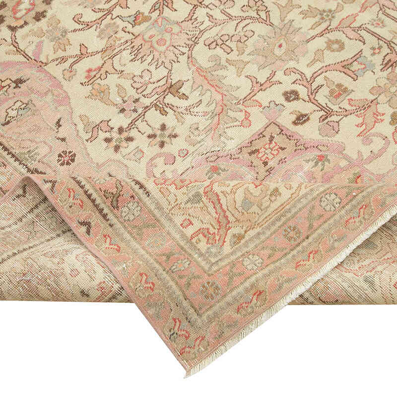 Vintage Hand-Knotted Oriental Rug - 7' 9" x 12' 2" (93" x 146") - K0075734