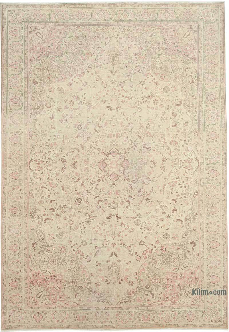 Vintage Hand-Knotted Oriental Rug - 8' 10" x 12' 10" (106" x 154") - K0075739