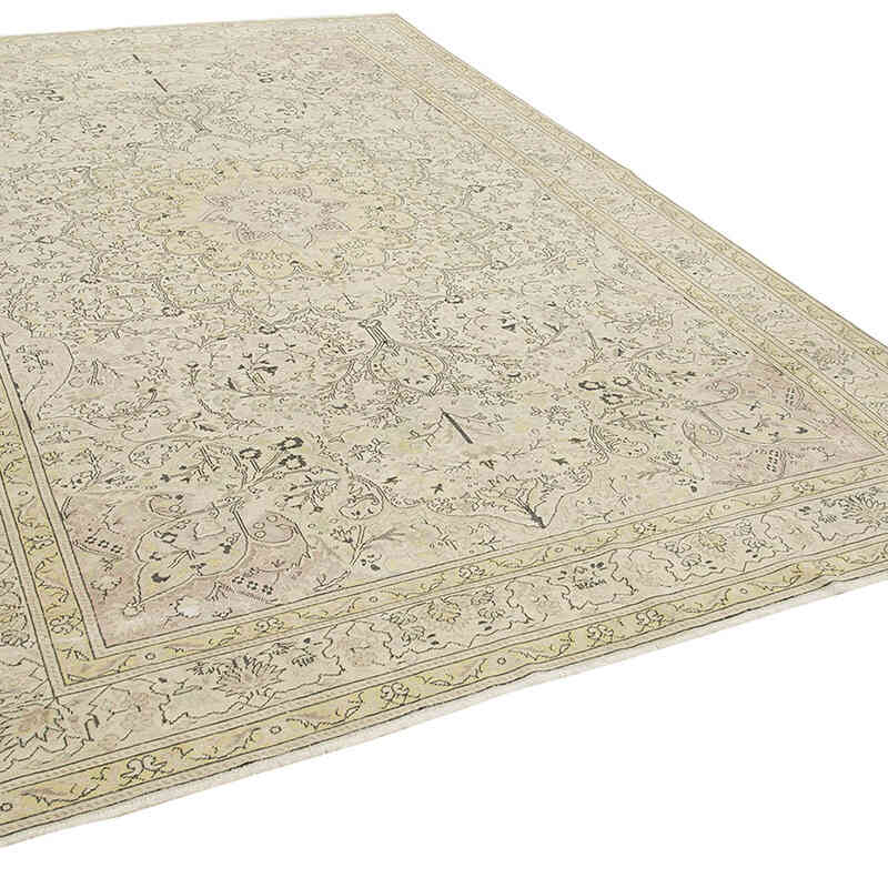 El Dokuma Vintage Halı - 242 cm x 364 cm - K0075741