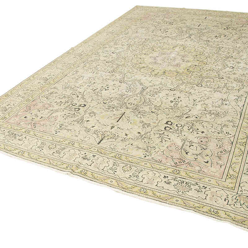 El Dokuma Vintage Halı - 242 cm x 364 cm - K0075741