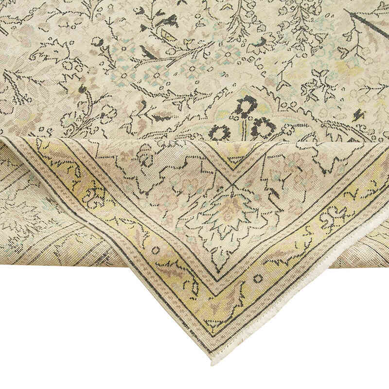 El Dokuma Vintage Halı - 242 cm x 364 cm - K0075741