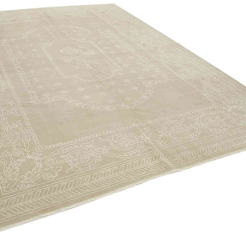 Vintage Hand-Knotted Oriental Rug - 8' 6" x 11' 6" (102" x 138") - K0075743