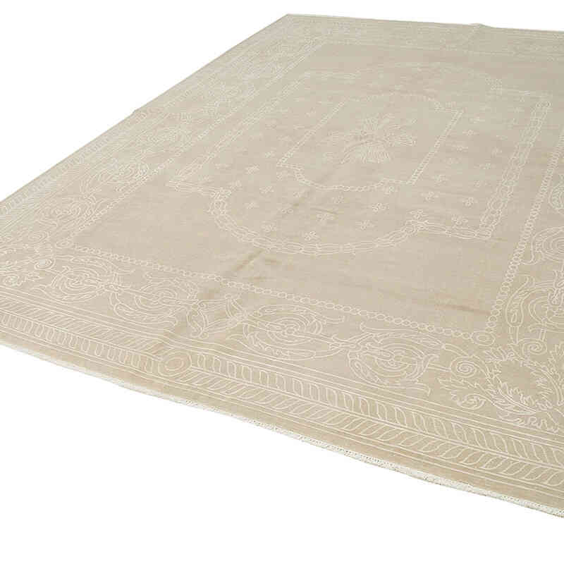 Vintage Hand-Knotted Oriental Rug - 8' 6" x 11' 6" (102" x 138") - K0075743