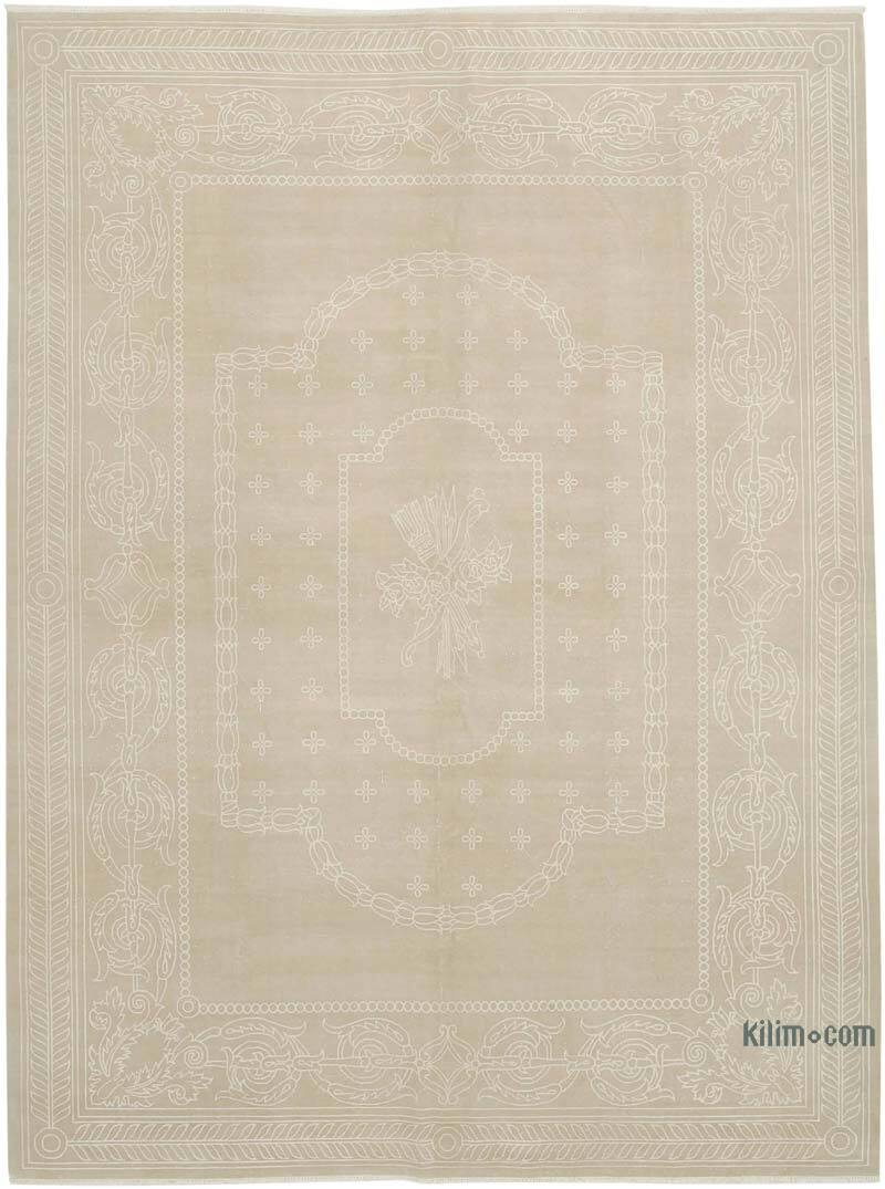 Vintage Hand-Knotted Oriental Rug - 8' 6" x 11' 6" (102" x 138") - K0075743