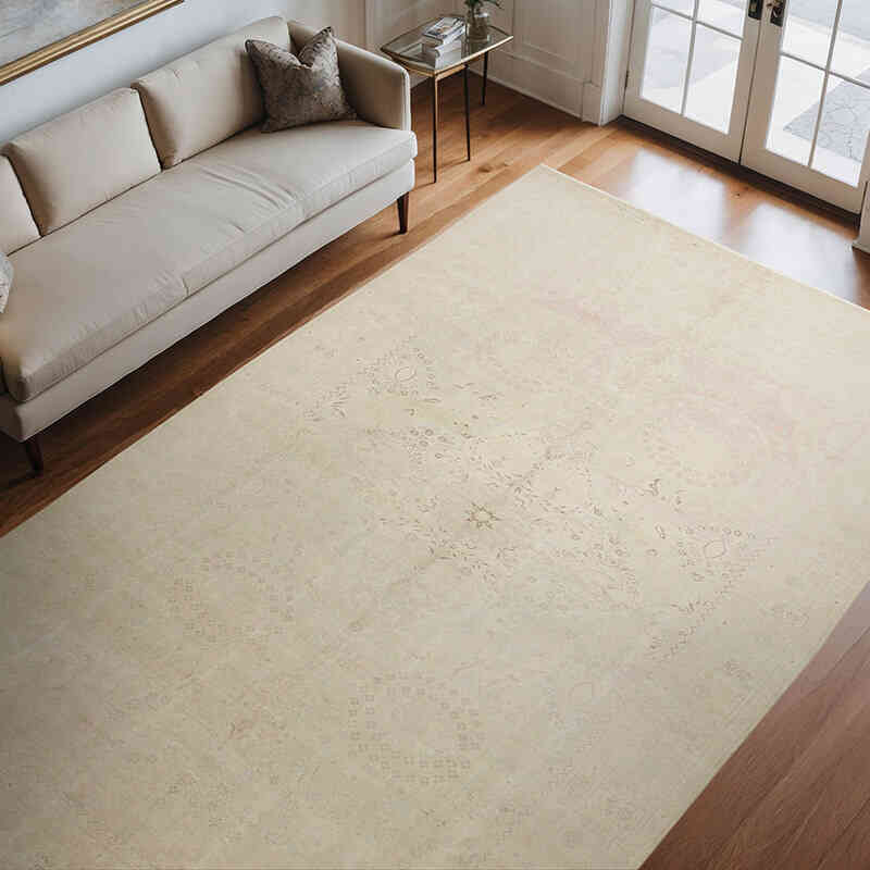 Alfombra Oriental Vintage Anudada a Mano - 232 cm x 362 cm - K0075744