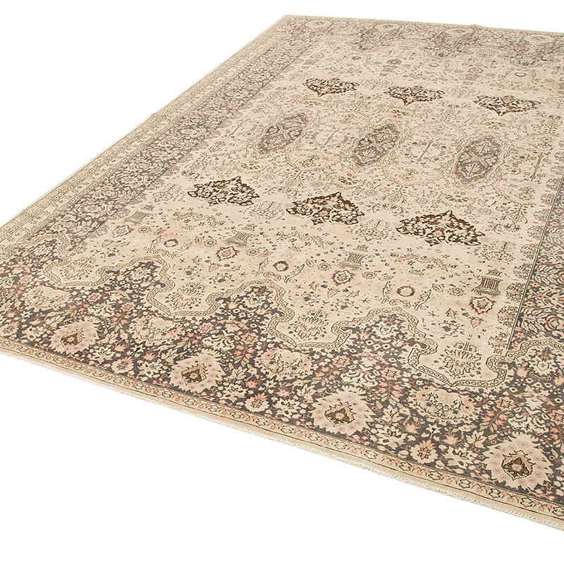 El Dokuma Vintage Halı - 243 cm x 356 cm - K0075745
