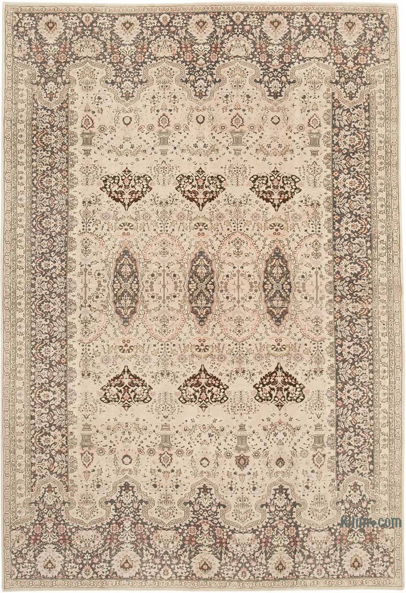 El Dokuma Vintage Halı - 243 cm x 356 cm - K0075745