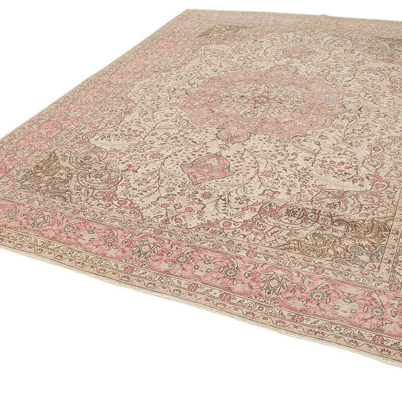 Vintage Hand-Knotted Oriental Rug - 8' 4" x 10' 9" (100" x 129") - K0075746