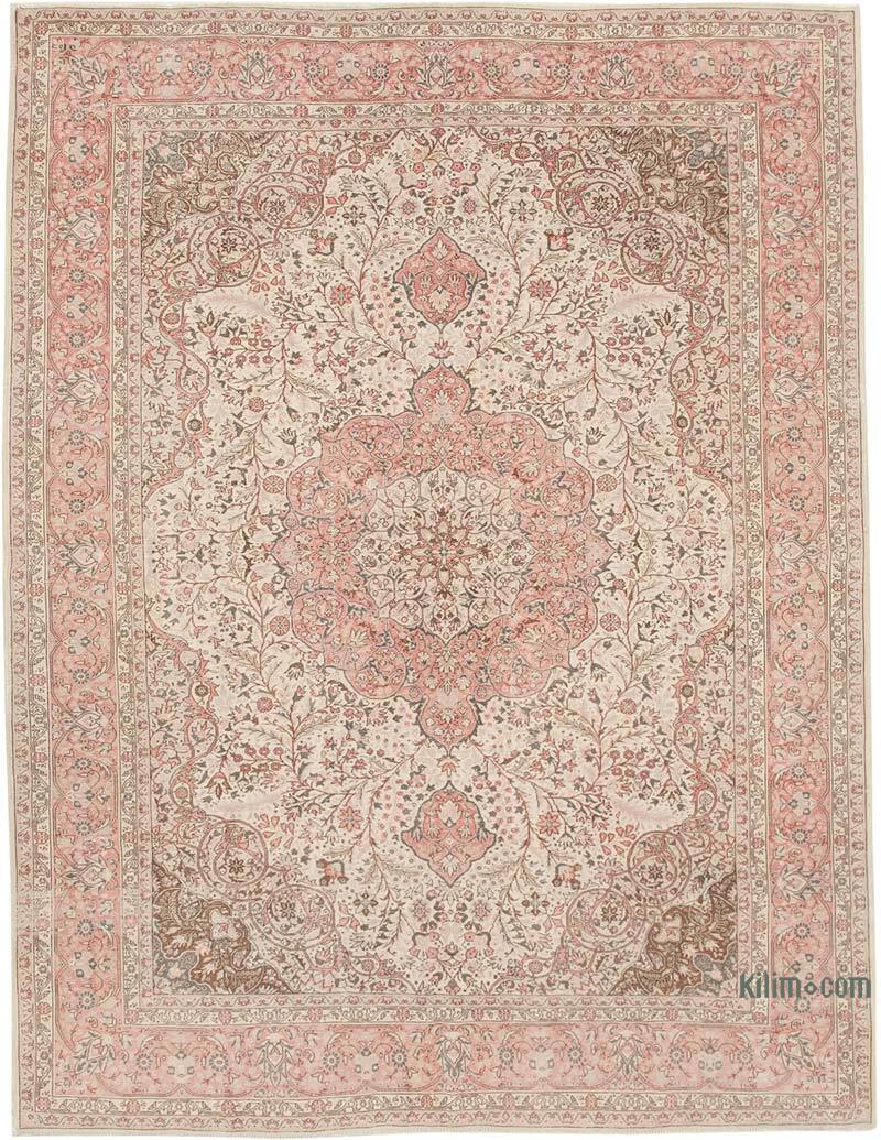 Vintage Hand-Knotted Oriental Rug - 8' 4" x 10' 9" (100" x 129") - K0075746