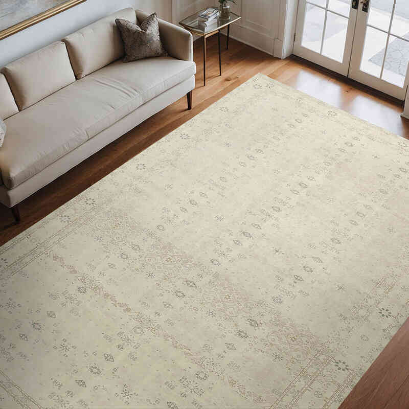 El Dokuma Vintage Halı - 237 cm x 347 cm - K0075747