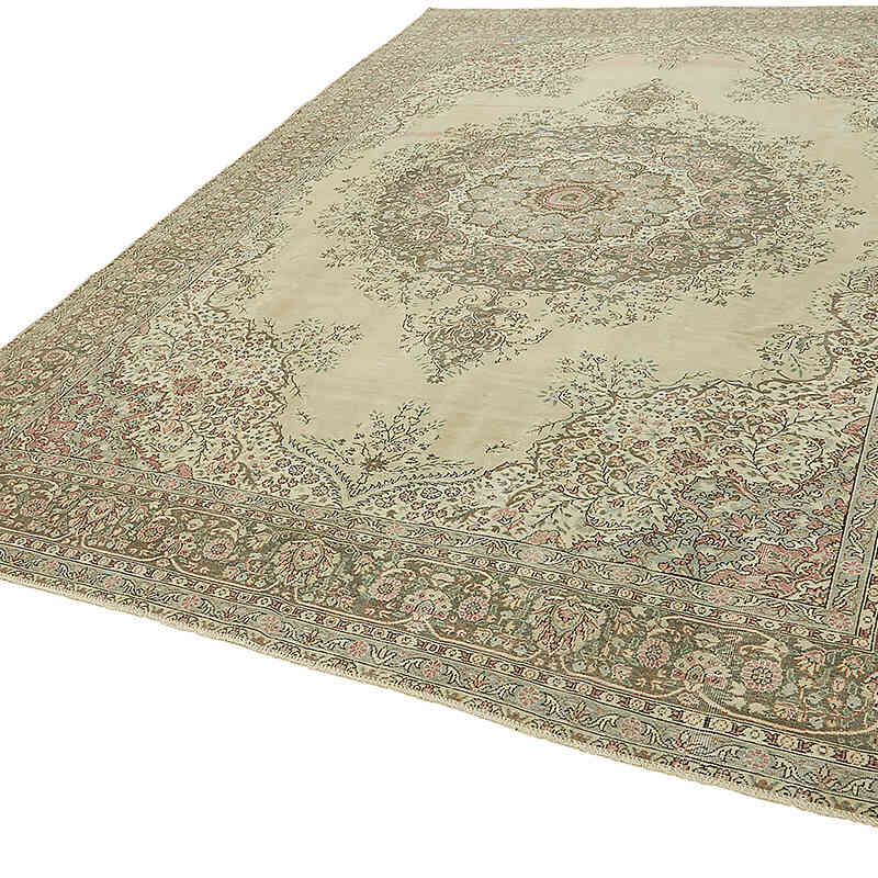 Vintage Hand-Knotted Oriental Rug - 8' 4" x 11' 6" (100" x 138") - K0075768