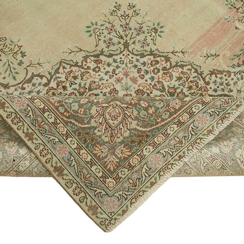 Vintage Hand-Knotted Oriental Rug - 8' 4" x 11' 6" (100" x 138") - K0075768