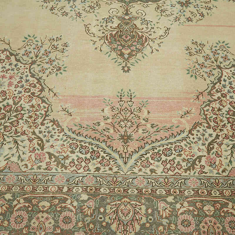 Vintage Hand-Knotted Oriental Rug - 8' 4" x 11' 6" (100" x 138") - K0075768
