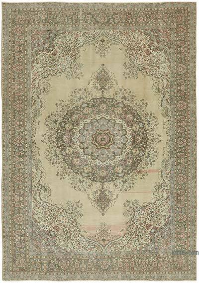 Vintage Hand-Knotted Oriental Rug - 8' 4" x 11' 6" (100" x 138")