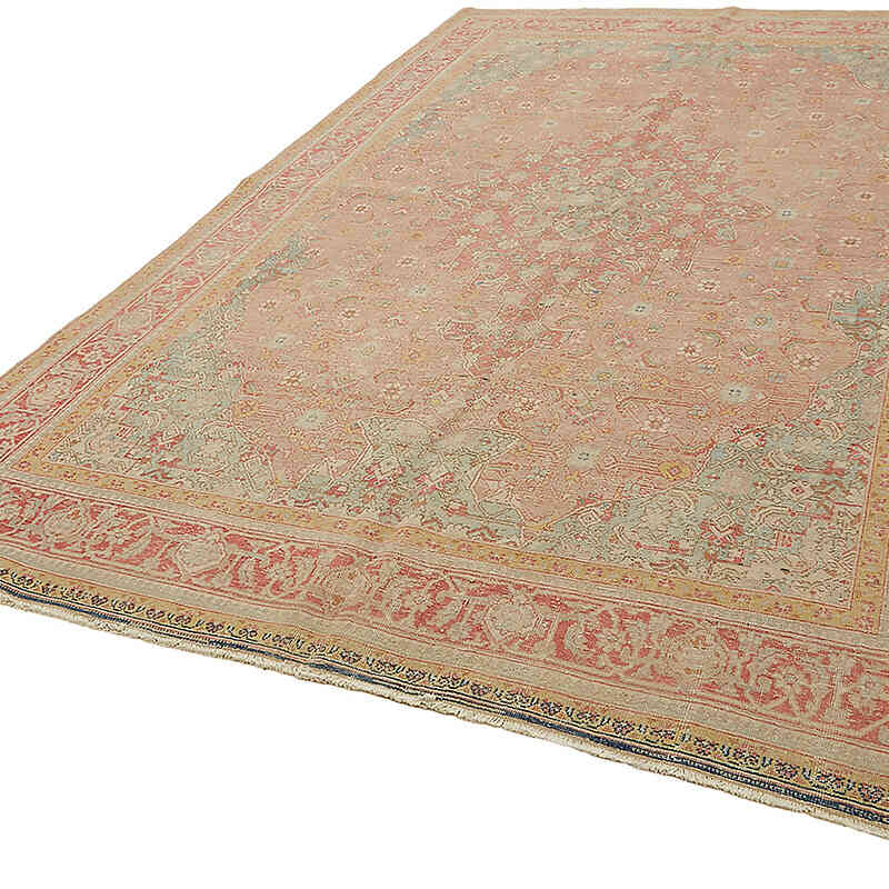 El Dokuma Vintage Halı - 208 cm x 345 cm - K0075793