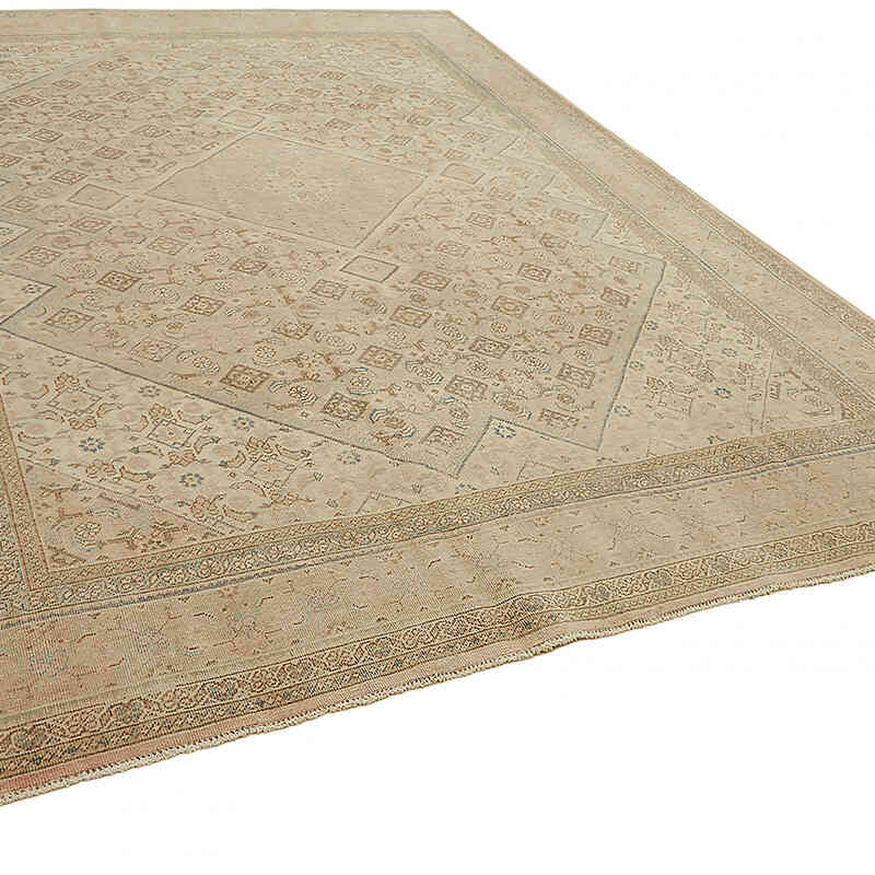 Vintage Hand-Knotted Oriental Rug - 9' 6" x 12' 10" (114" x 154") - K0075800