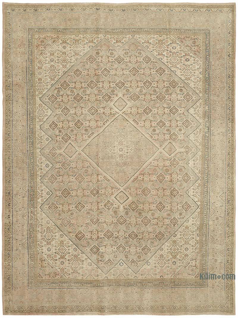 Vintage Hand-Knotted Oriental Rug - 9' 6" x 12' 10" (114" x 154") - K0075800