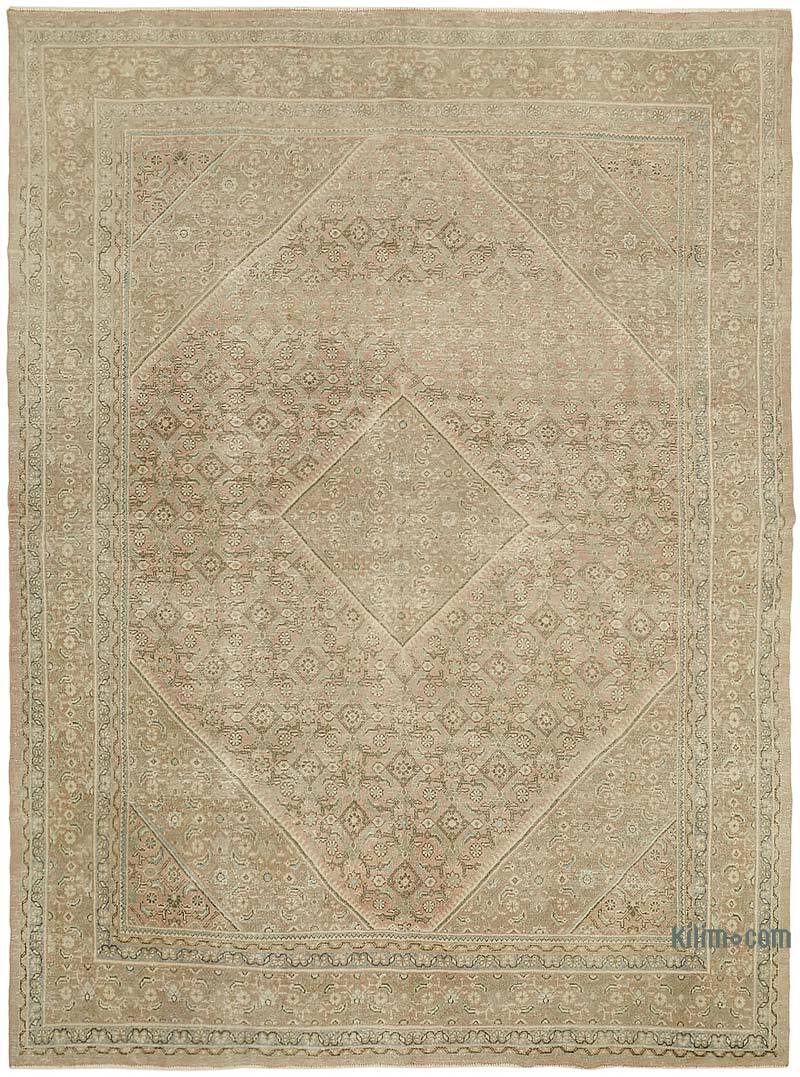 El Dokuma Vintage Halı - 290 cm x 387 cm - K0075803