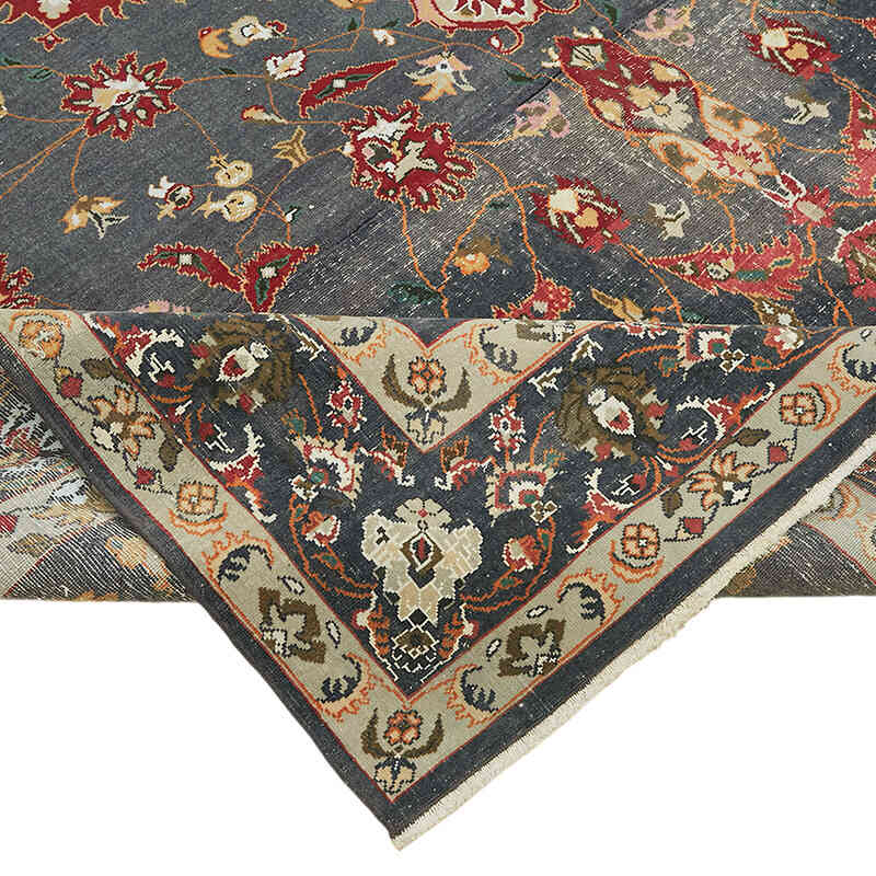 El Dokuma Vintage Halı - 245 cm x 368 cm - K0075819