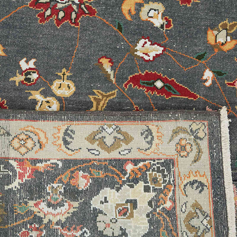 El Dokuma Vintage Halı - 245 cm x 368 cm - K0075819