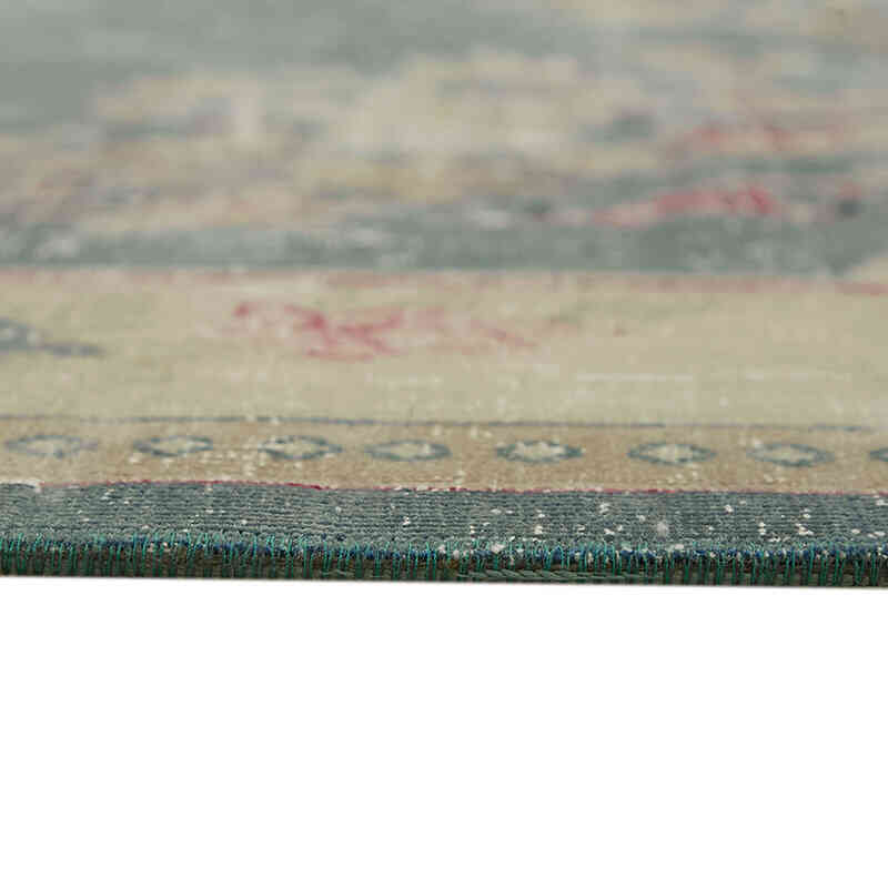 El Dokuma Vintage Halı - 278 cm x 302 cm - K0075820
