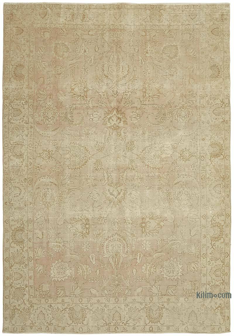 Vintage Hand-Knotted Oriental Rug - 8' 6" x 12' 4" (102" x 148") - K0075823