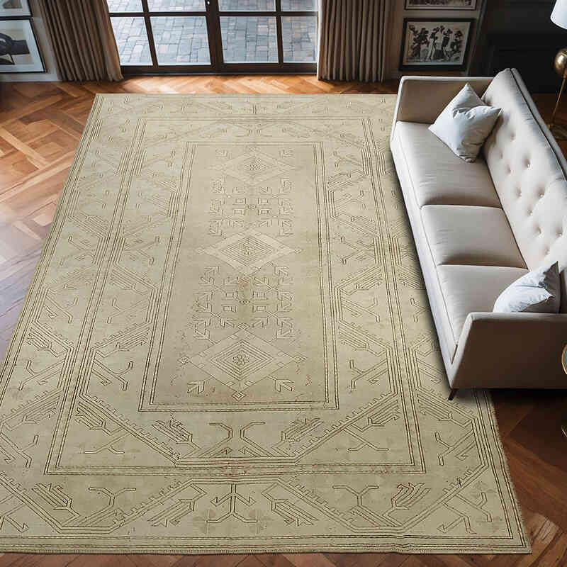 Alfombra Oriental Vintage Anudada a Mano - 264 cm x 402 cm - K0075827