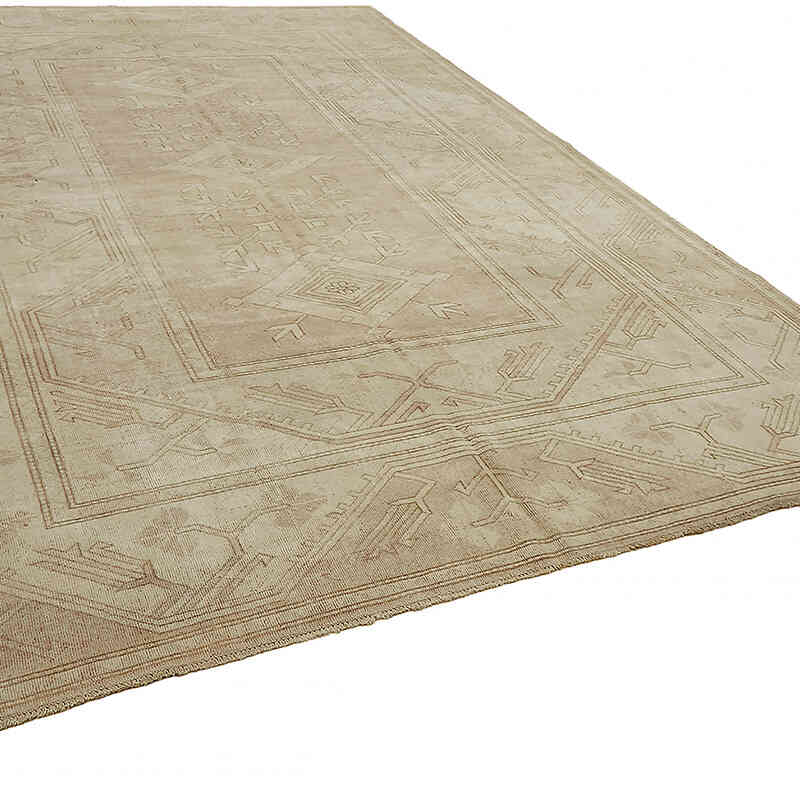 Vintage Hand-Knotted Oriental Rug - 8' 8" x 12' 2" (104" x 146") - K0075828