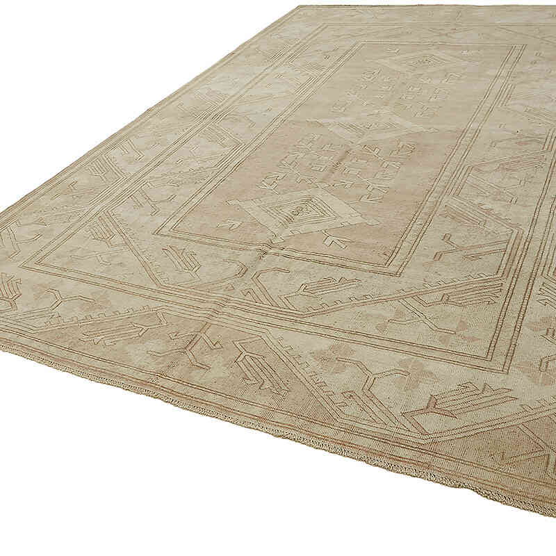 Vintage Hand-Knotted Oriental Rug - 8' 8" x 12' 2" (104" x 146") - K0075828