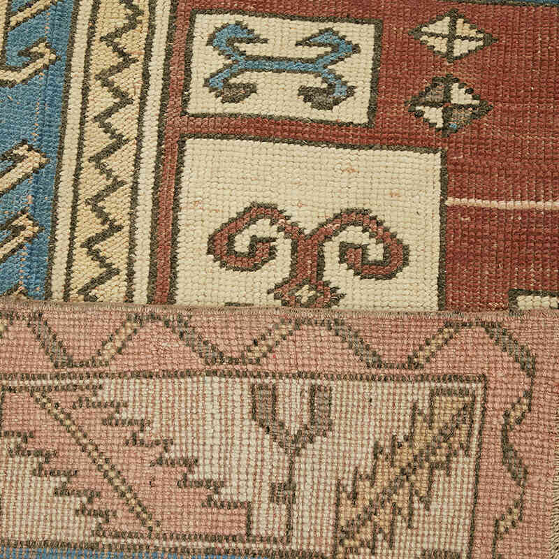 Vintage Hand-Knotted Oriental Rug - 7' 10" x 11' 11" (94" x 143") - K0075844