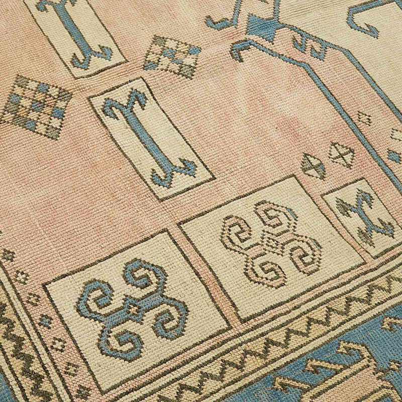 Vintage Hand-Knotted Oriental Rug - 7' 10" x 11' 11" (94" x 143") - K0075844