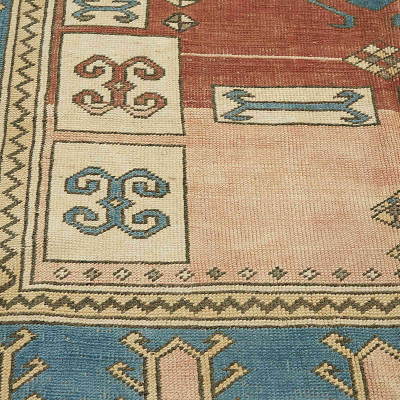 Vintage Hand-Knotted Oriental Rug - 7' 10" x 11' 11" (94" x 143") - K0075844